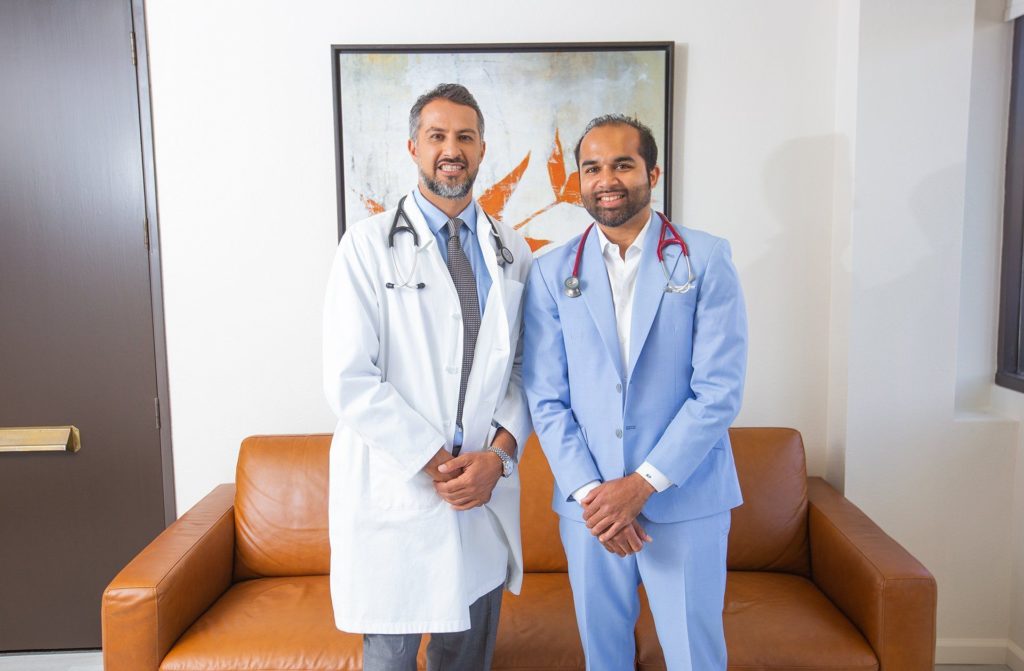 Dr. Parvinchi and Dr. Date